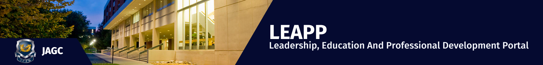 Leadership, Education and Profressional Development Portal Banner